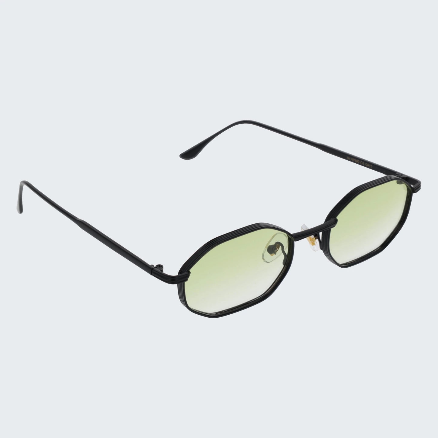 Air | My Uncle Metal Sunglasses in Black/Light Green C6 | My Uncle Sunglasses Ibiza & Mallorca