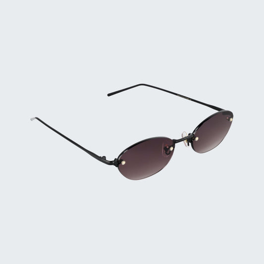 Jeune | My Uncle Metal Sunglasses Black/Grey Fade C1 | My Uncle Ibiza & Mallorca