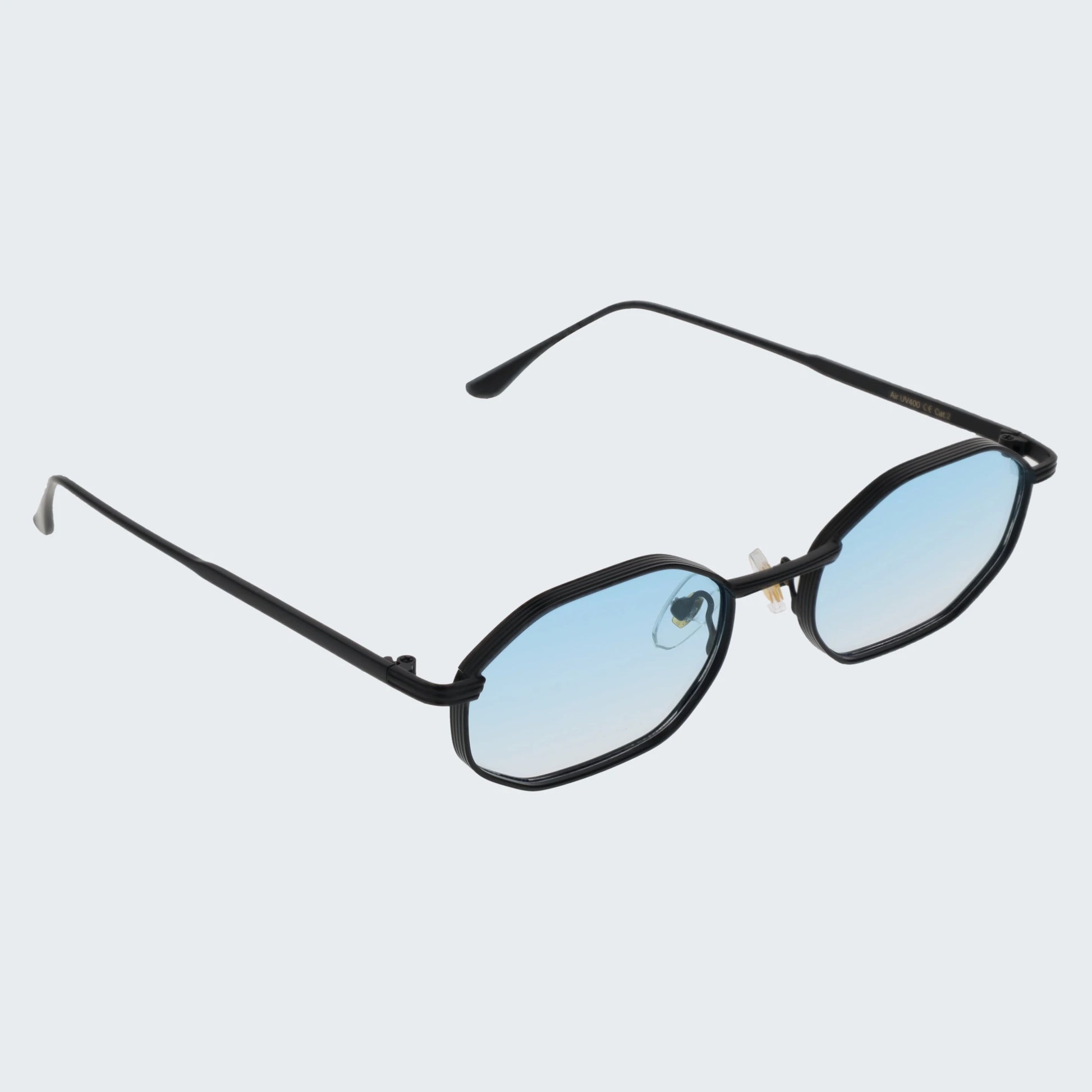 Air | My Uncle Metal Sunglasses in Black/Light Blue C5 | My Uncle Sunglasses Ibiza & Mallorca