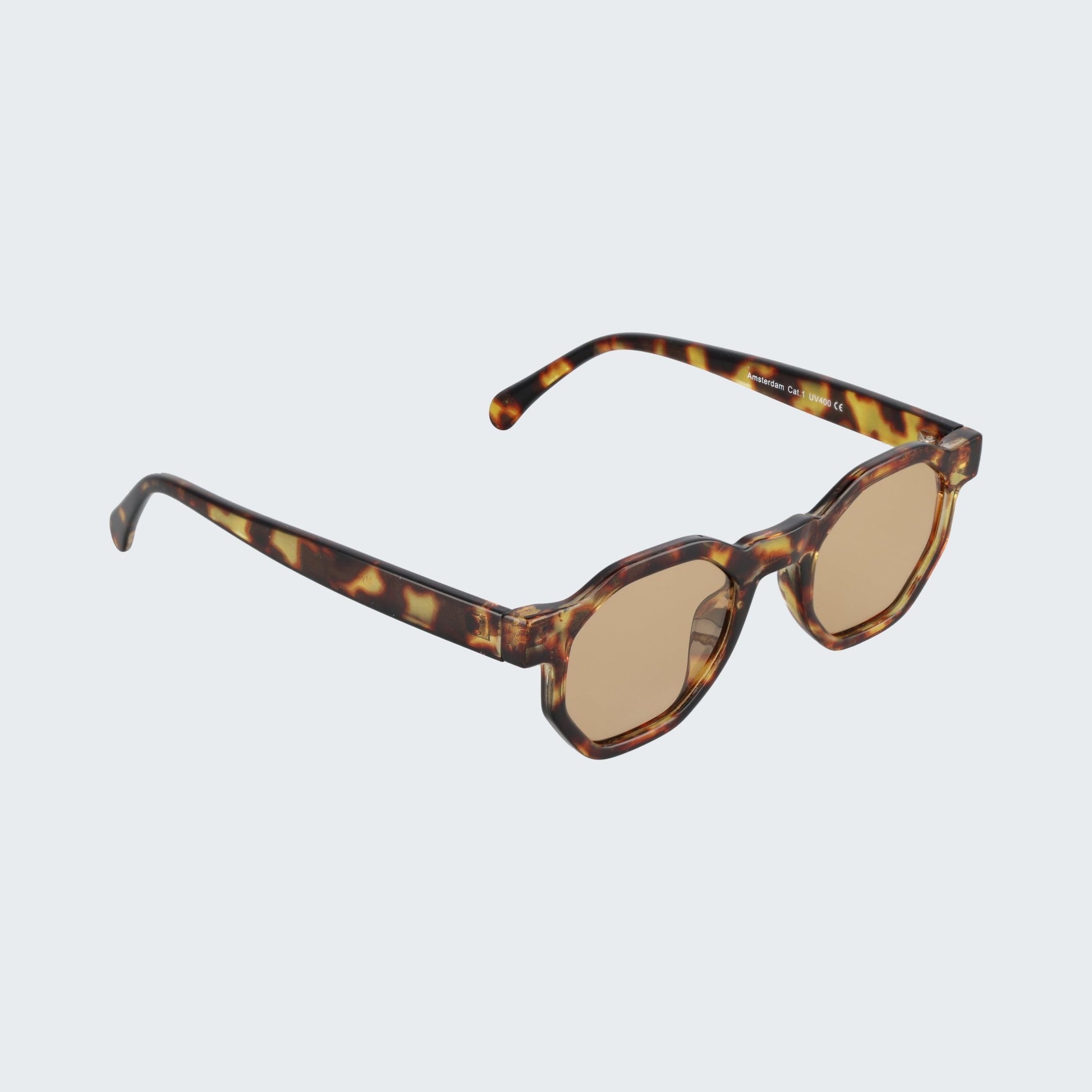 My Uncle Amsterdam Sunglasses in Tortoise/Brown – High-quality photochromic and polarized lenses.