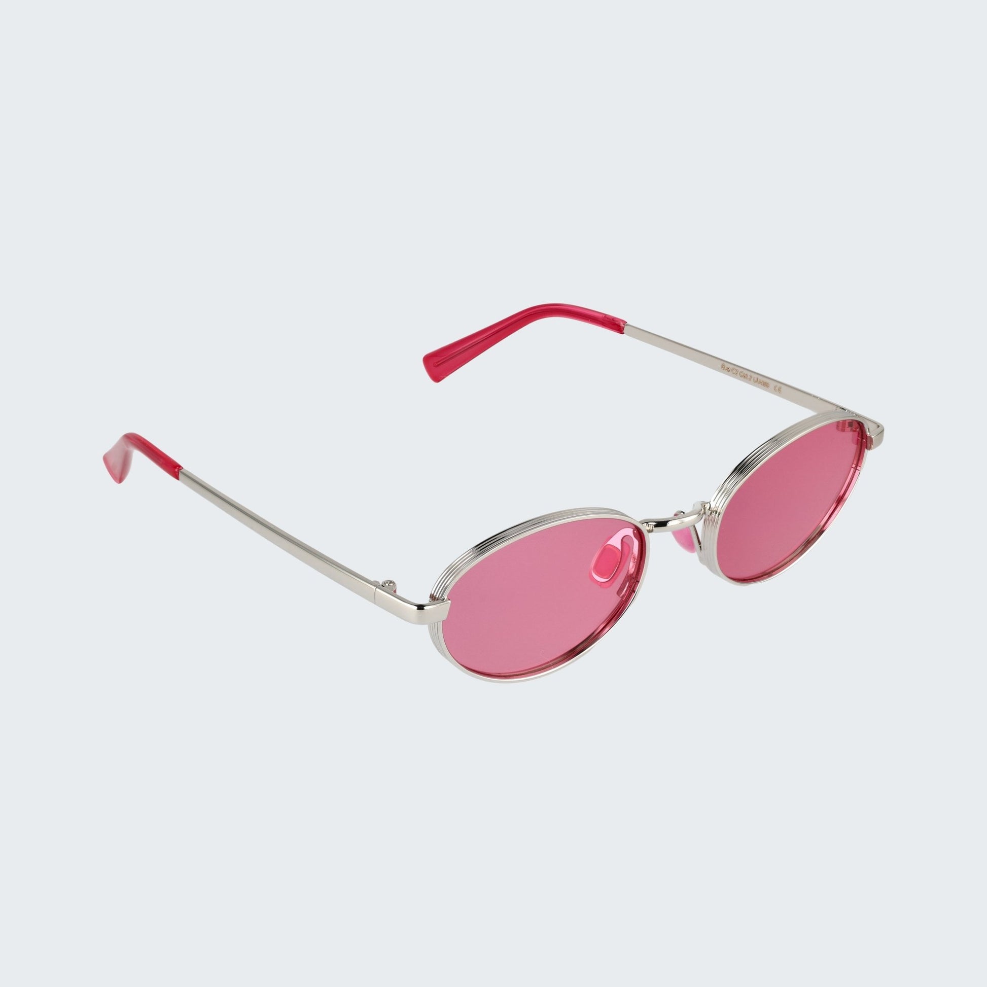 Eve | My Uncle Metal Sunglasses Silver/Pink C2 My Uncle Sunglasses Ibiza & Mallorca