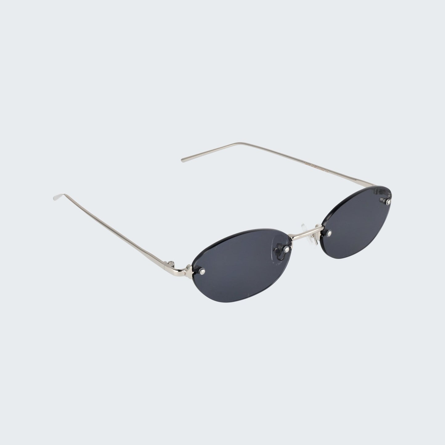 Jeune | My Uncle Metal Sunglasses Silver/Black C8 | My Uncle Ibiza & Mallorca
