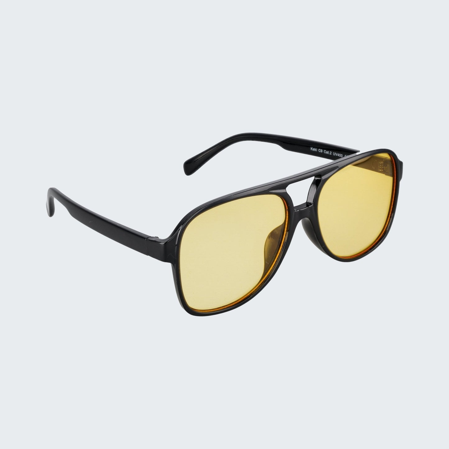My Uncle Kaki Sunglasses in Black/Yellow – High-quality sunglasses.