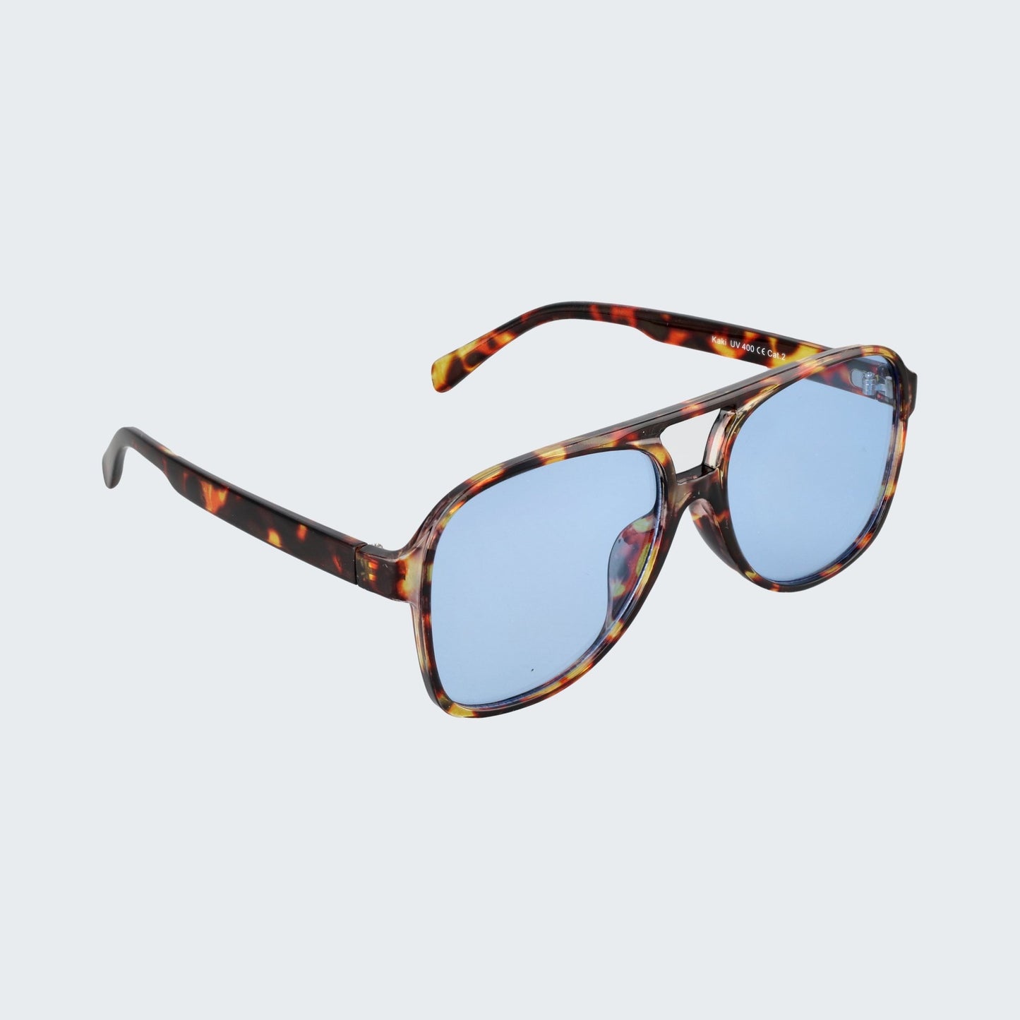 My Uncle Kaki Sunglasses in Tortoise/Blue – High-quality sunglasses.