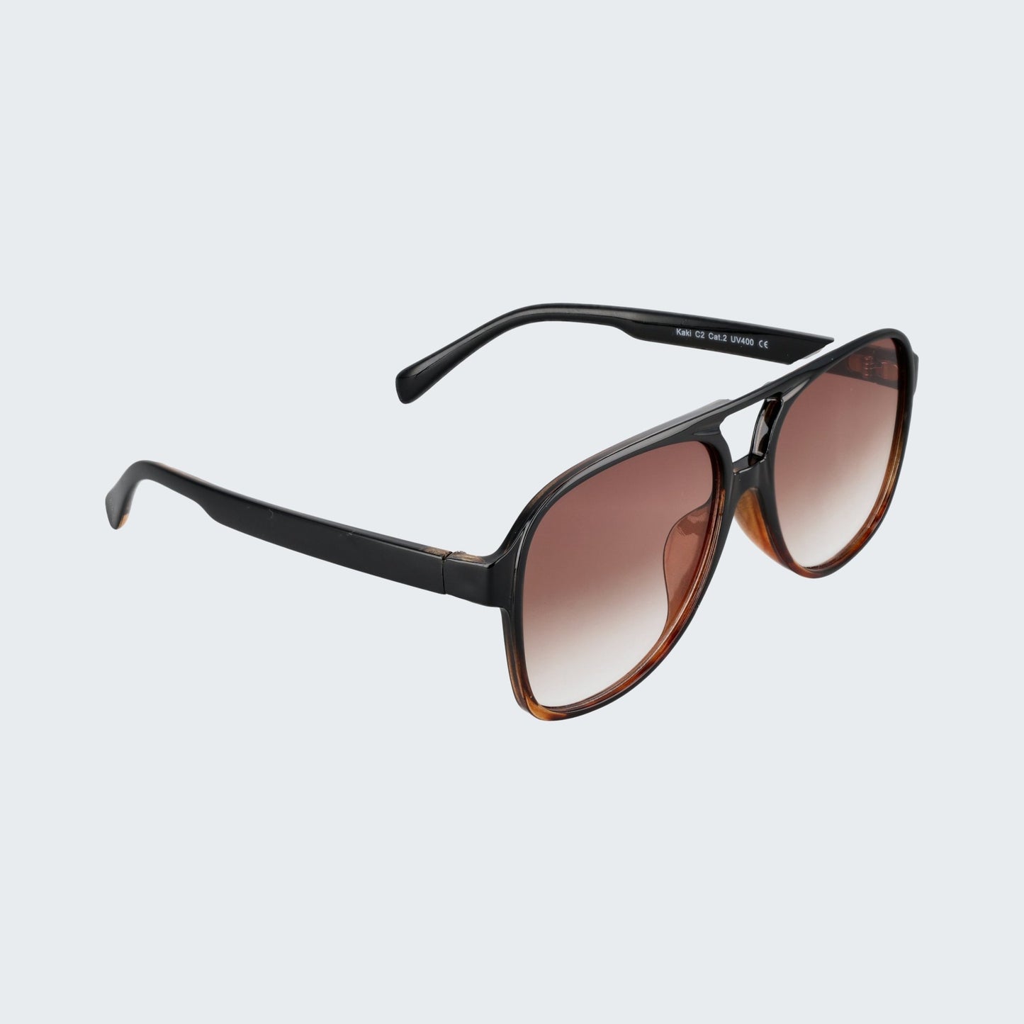 My Uncle Kaki Sunglasses in Black/Light Brown – High-quality sunglasses.