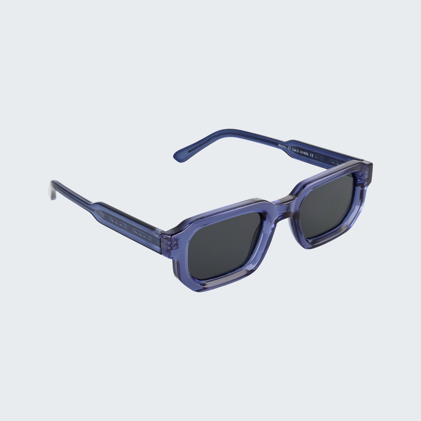 Macho | My Uncle Urban Sunglasses Transparent Blue/Black C7 | My Uncle Sunglasses Ibiza & Mallorca