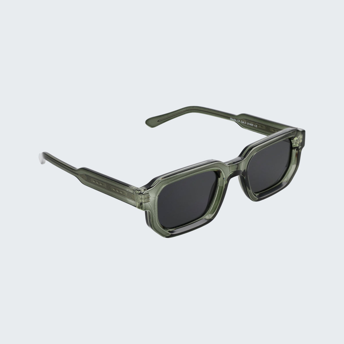 Macho | My Uncle Urban Sunglasses Transparent Olive/Black C4 | My Uncle Sunglasses Ibiza & Mallorca