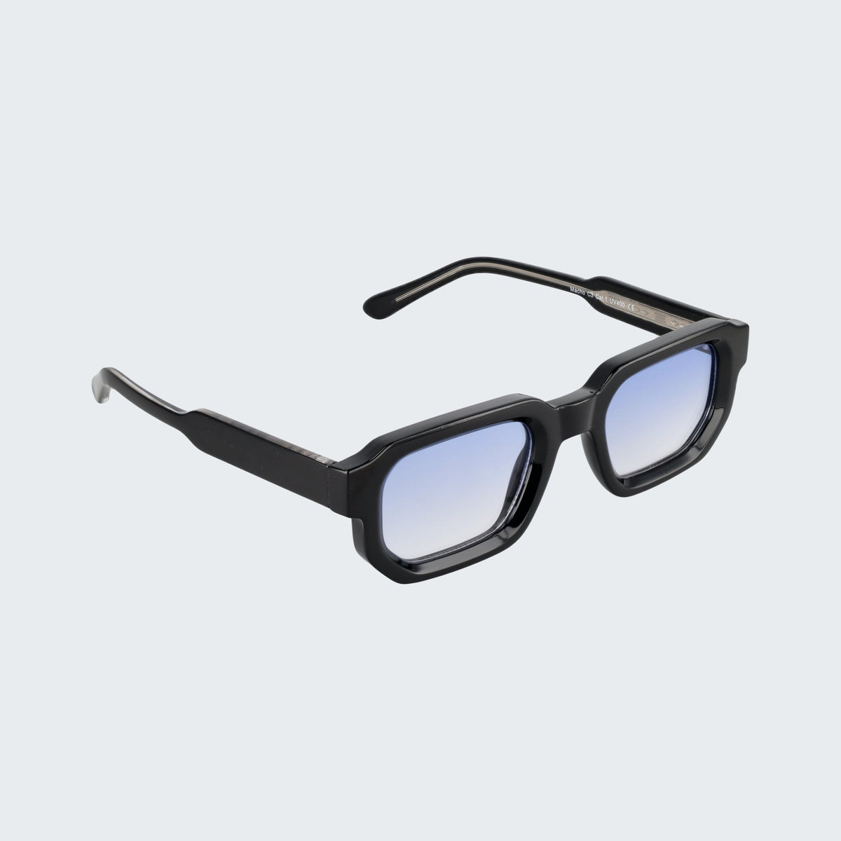 Macho | My Uncle Urban Sunglasses Black/Ice Blue Fade C3 | My Uncle Sunglasses Ibiza & Mallorca